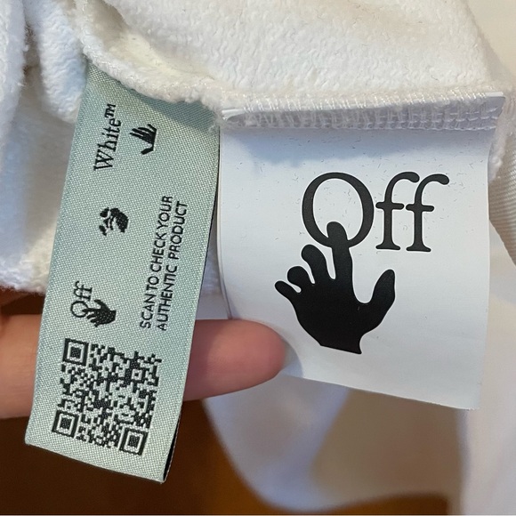 Off-White Mona Lisa Graphic White “Pivot” Oversized Hoodie C/o Virgil Abloh Sz M - Picture 10 of 13